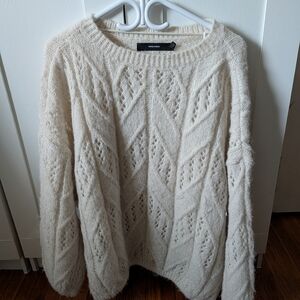 Vero Moda Cream Knit Sweater